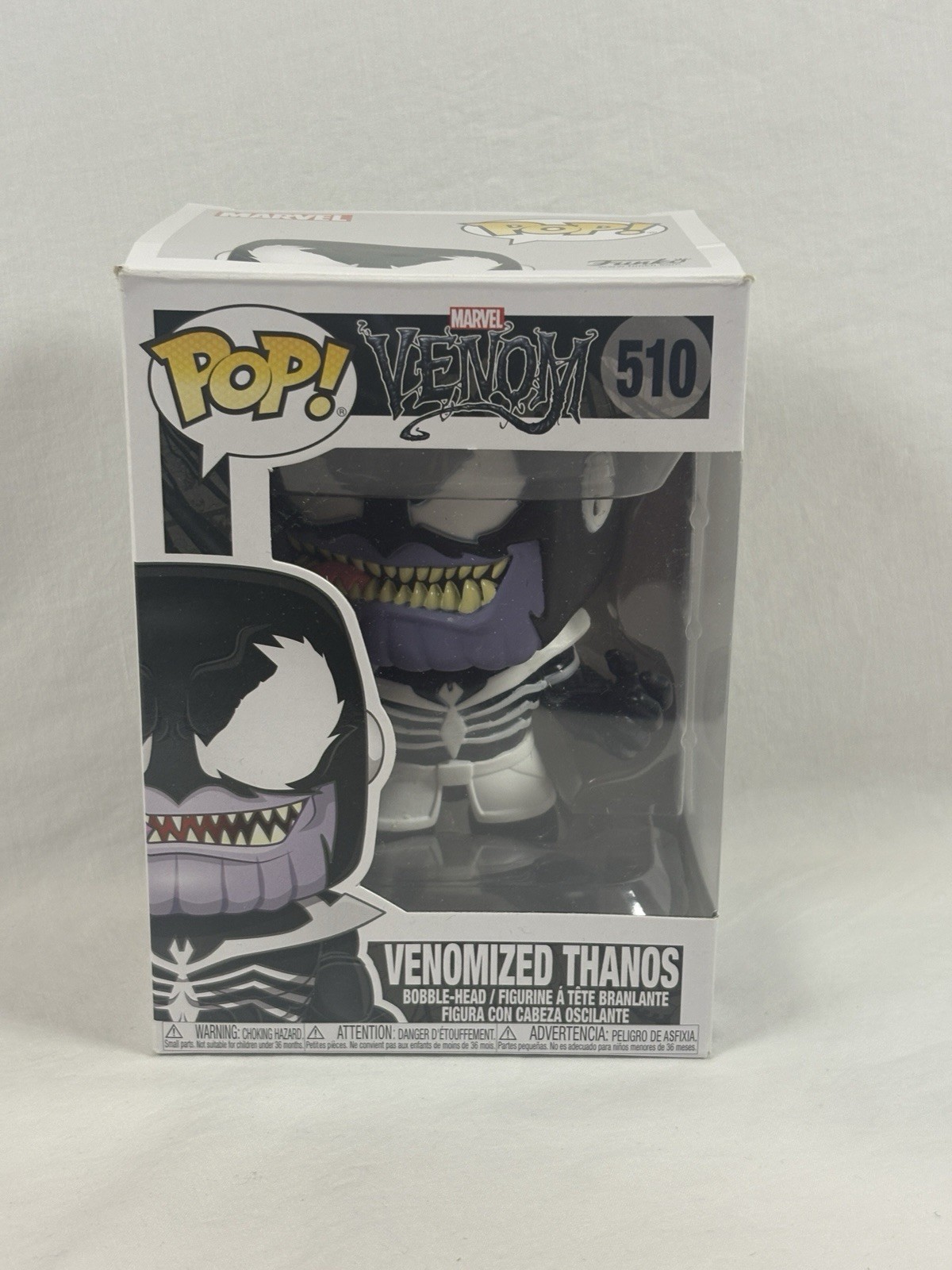 Funko Pop! Marvel Venomized Thanos Venom Vinyl Bobble-Head Figure #510 New