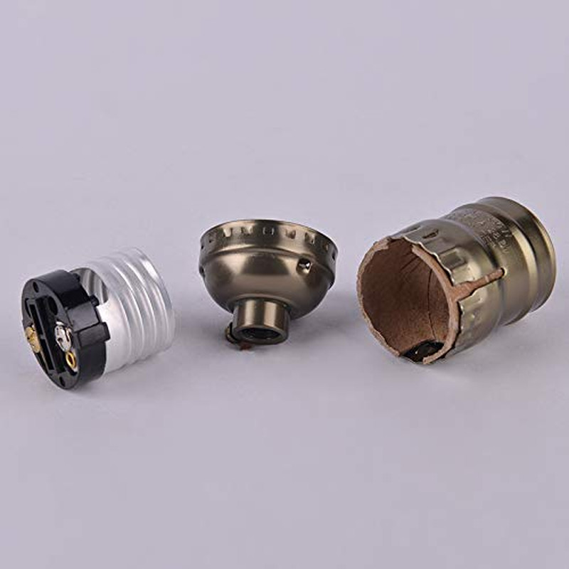 RTNLIT E26 /E27 Vintage Light Socket, Lamp or Fixture Replacement, Edison Lamp S