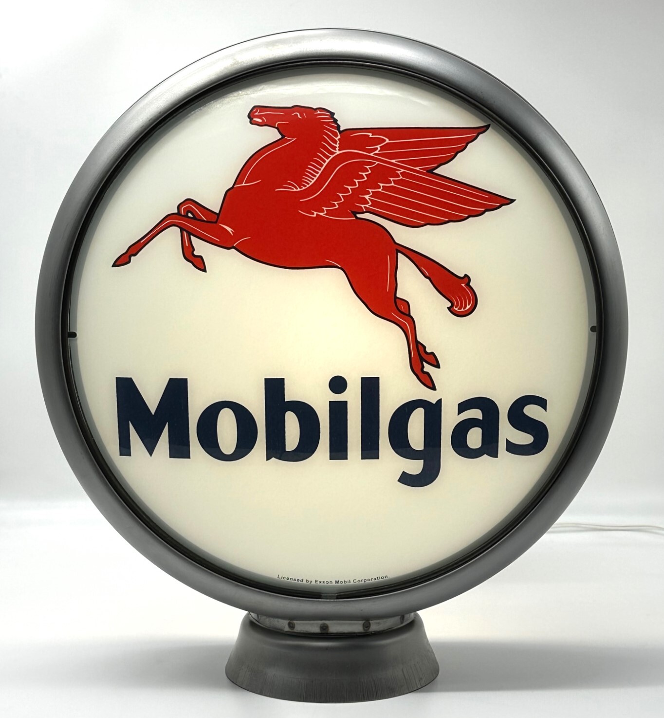 MOBILGAS 13.5″ Gas Pump Globe – SHIPS FULLY ASSEMBLED! READY FOR YOUR PUMP!!