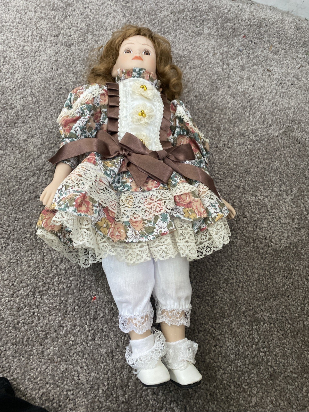 Antique Porcelain Doll 21-inch Perfect Condition