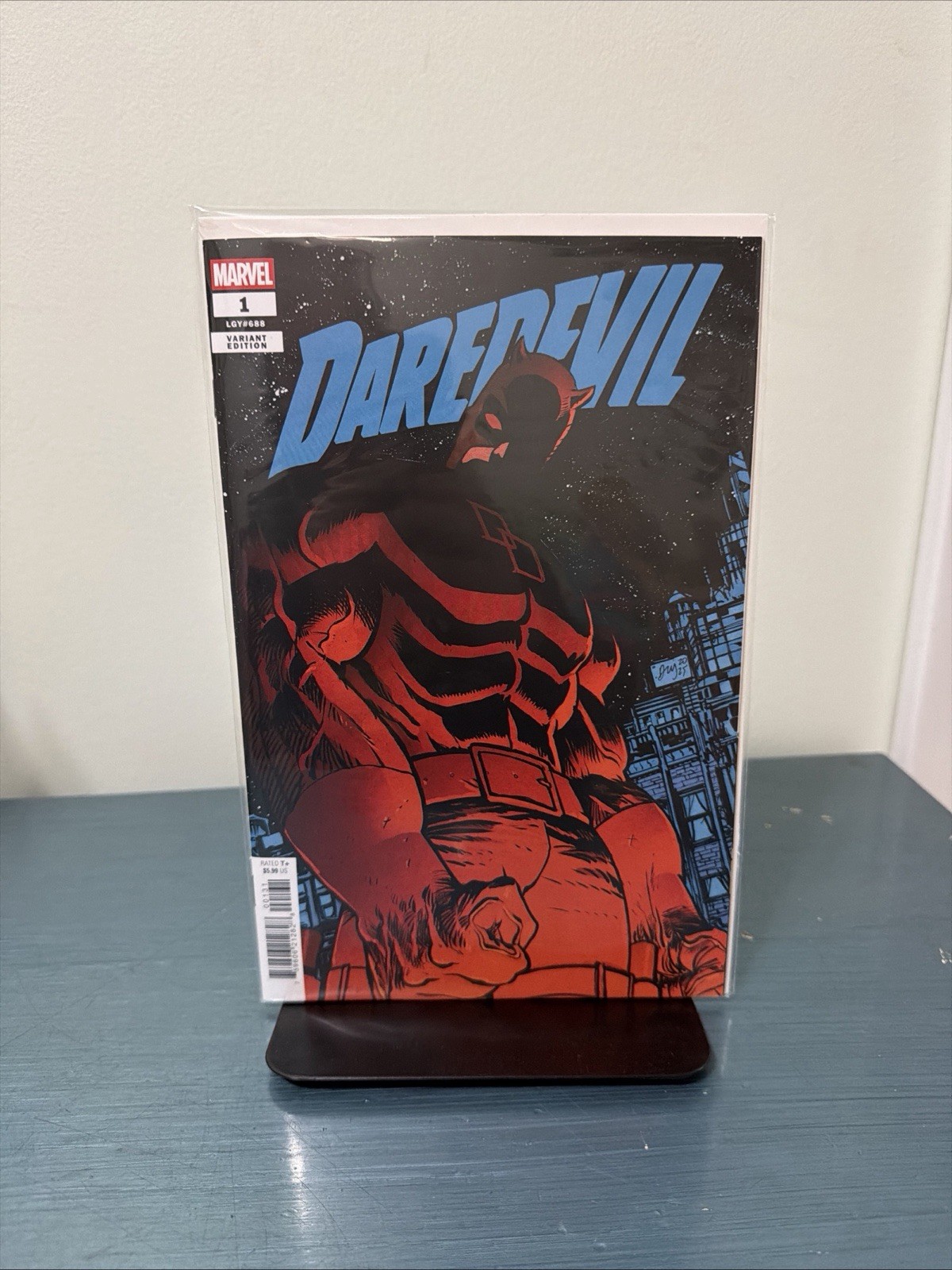 Daredevil #1 DWJ Variant Darren Warren Johnson Cover Marvel 2026 NM