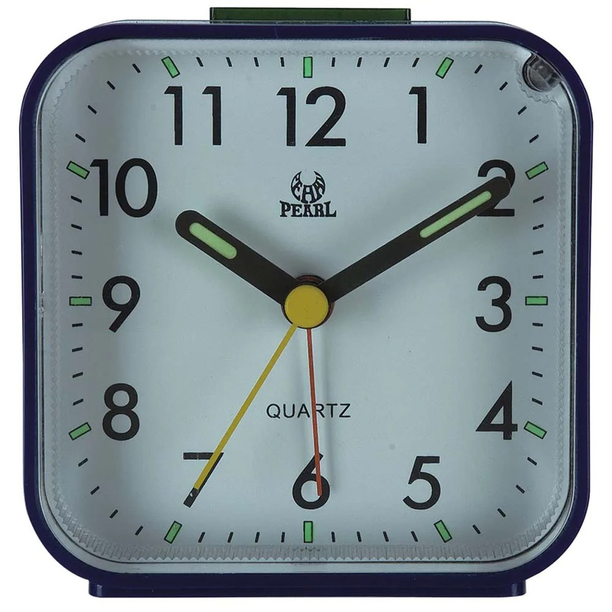 Alarm Clock LED Desk Nightlight Snooze Quiet Non Ticking Battery Powered Bedroom