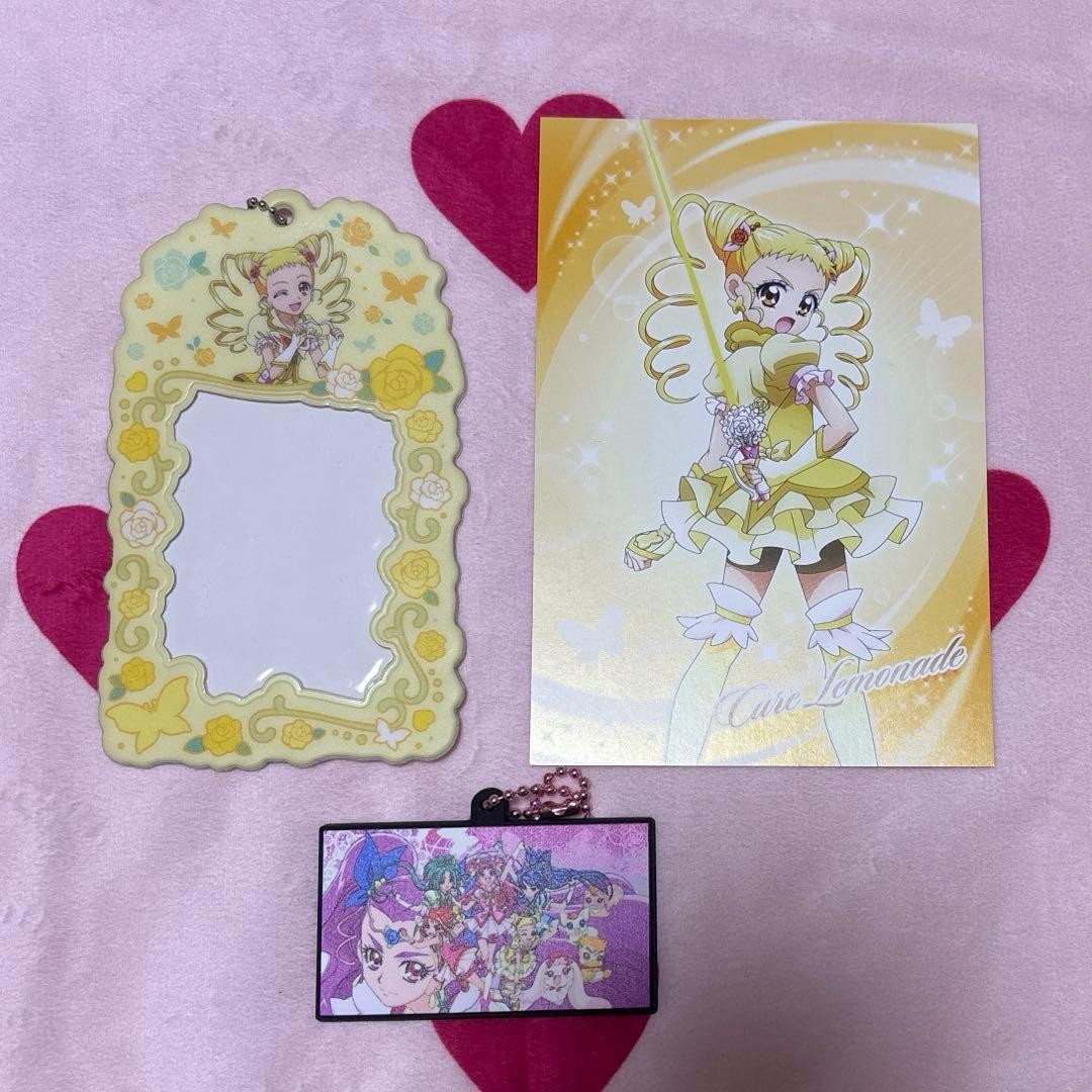 PreCure Cure Lemonade Character Goods / Animate Limited Edition Set Rare