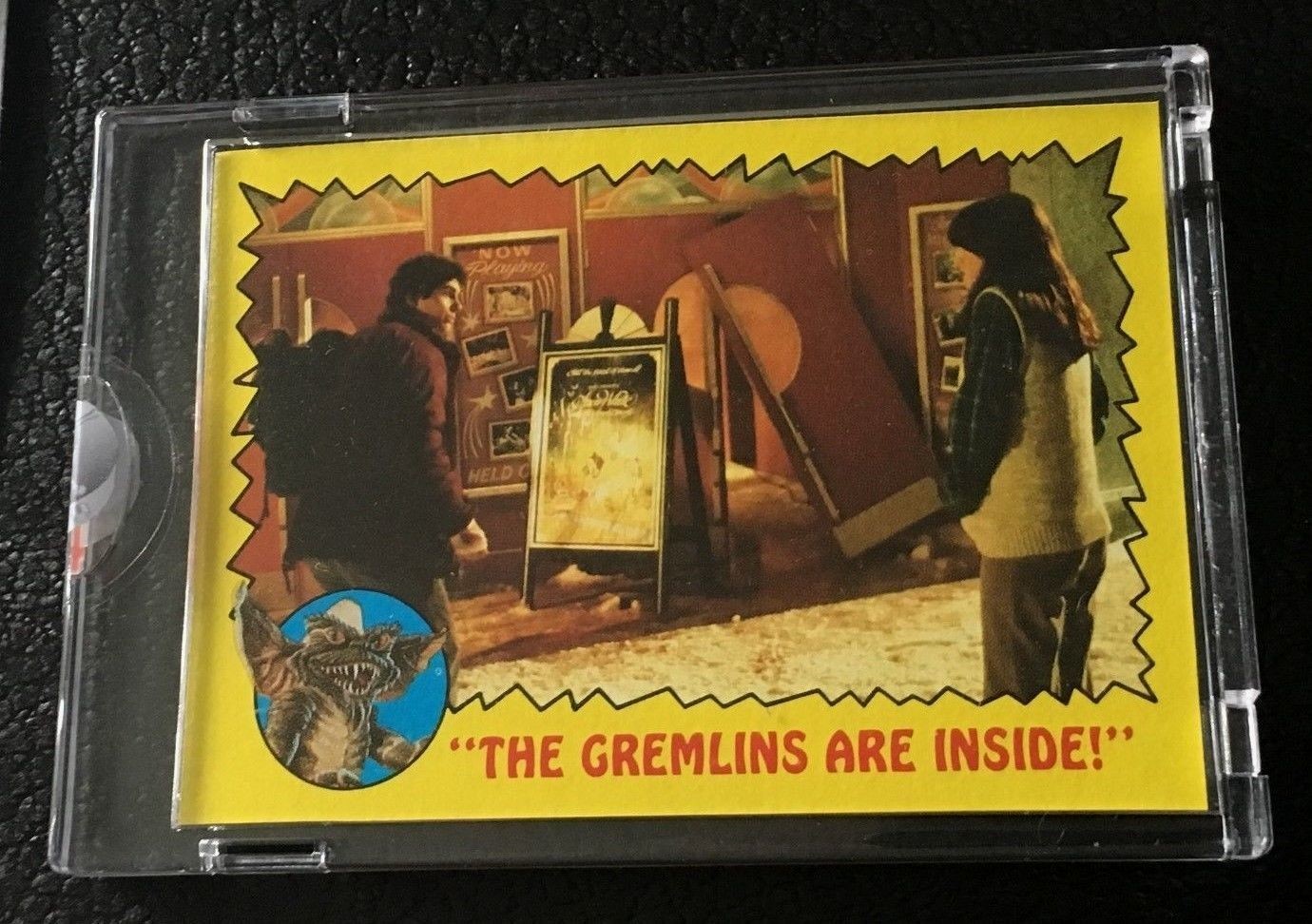 1984 Topps Vault Gremlins Proof Card Blank Back Phoebe Cates The Gremlins Are
