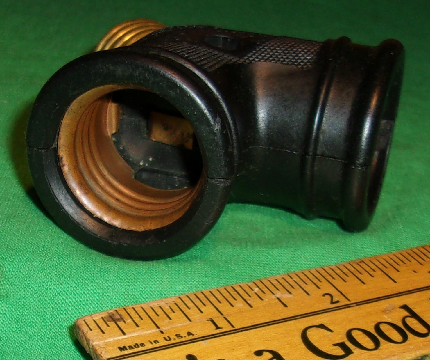 Two-Socket Cluster “Y” Type No. 30 Made in USA 660Watts 250 Volts 1910s Bakelite