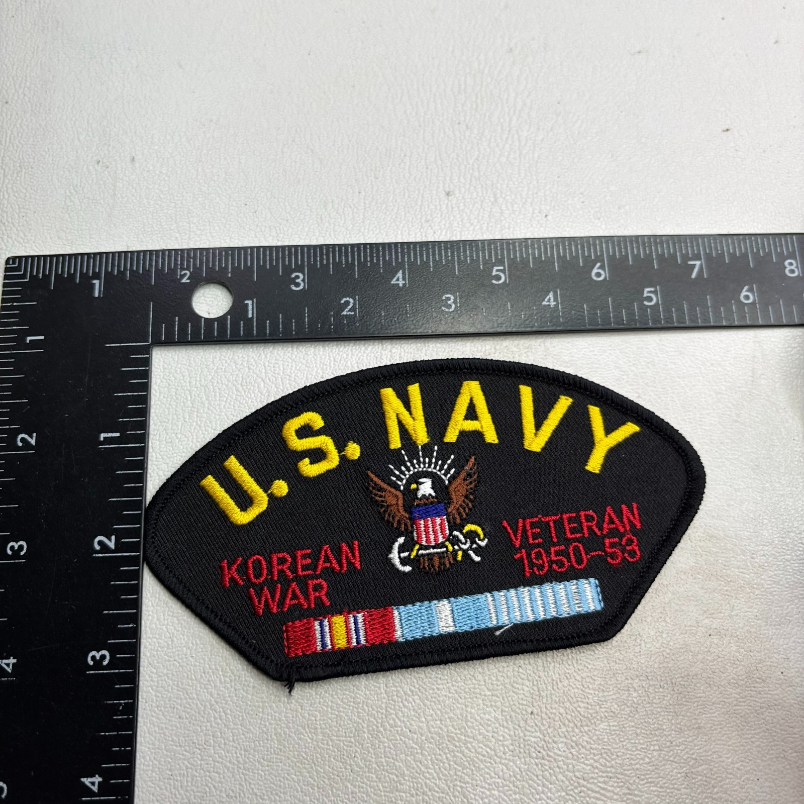 Military US NAVY KOREAN WAR VETERAN 1950-1953 Hat Patch 64a1