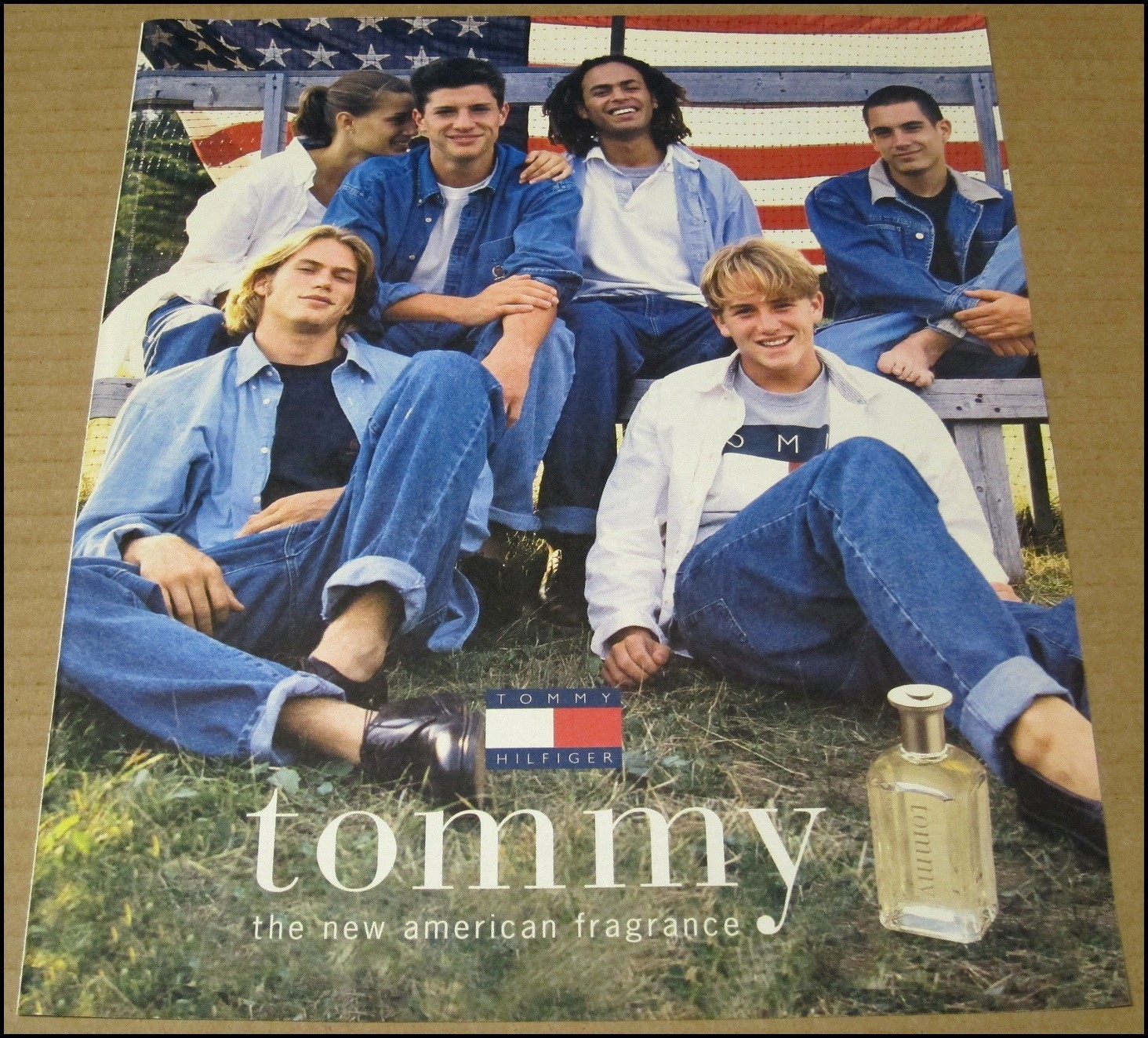 1995 Tommy Hilfiger Fragrance Print Ad Vintage Advertisement 10″ x 12″ Rare
