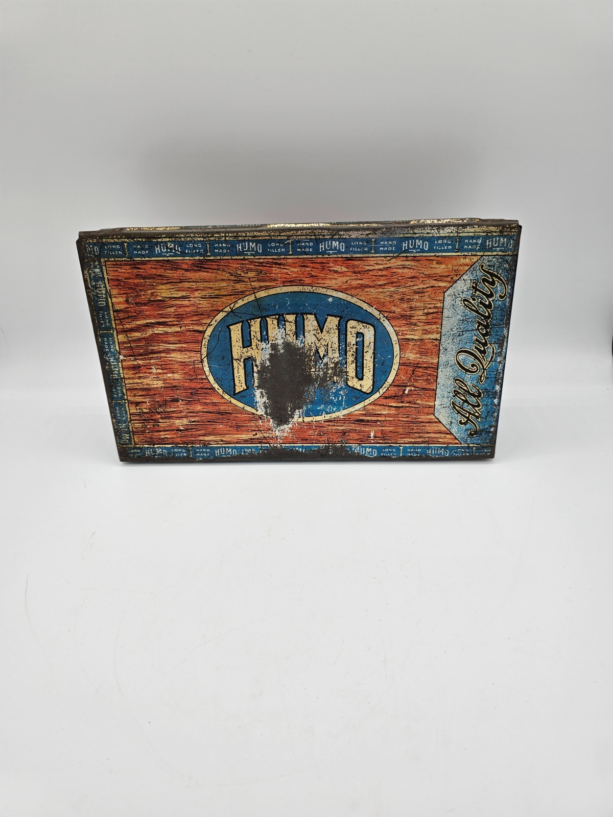 HUMO MILD & SWEET CIGAR TIN FACTORY 241 OHIO VINTAGE