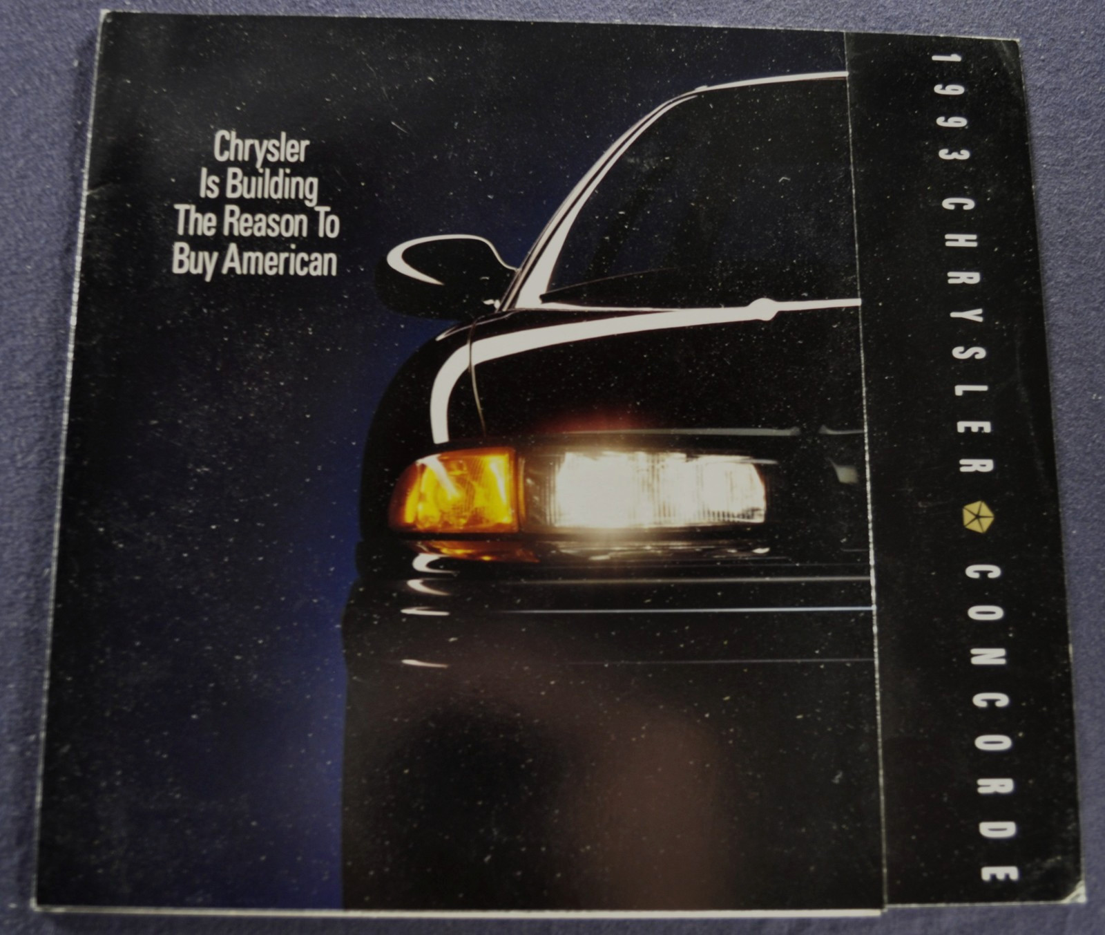 1993 Chrysler Concorde Sedan Sales Brochure Folder Nice Original 93