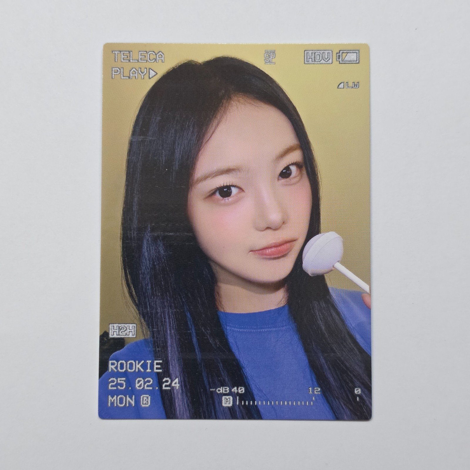 2025 TELECA COLLECTION K-POP ROOKIE HEARTS2HEARTS IAN SELFIE H2H-095 SF