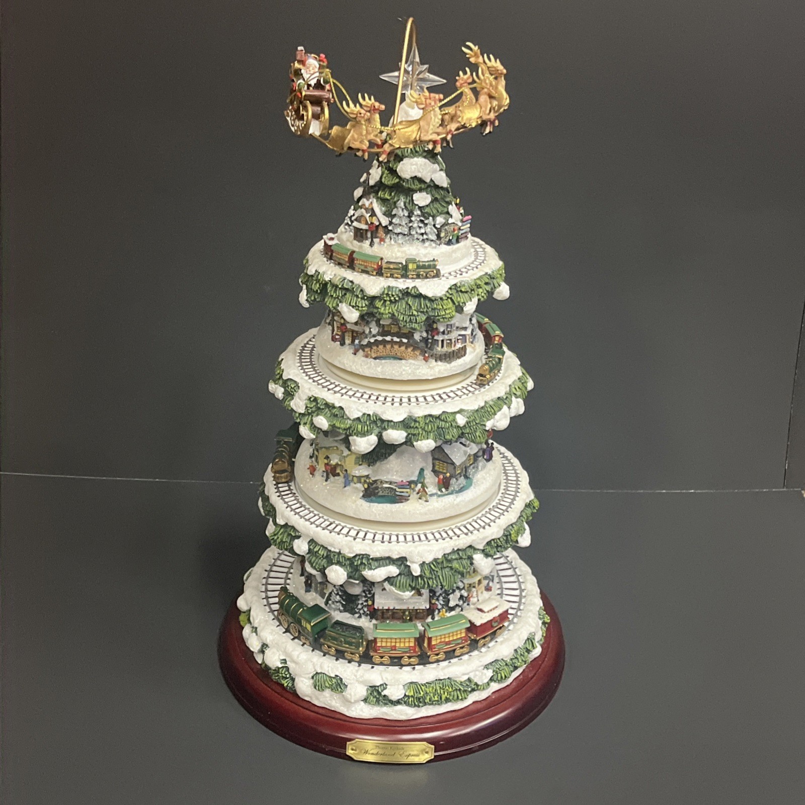 Thomas Kinkade Wonderland Express Christmas Tree