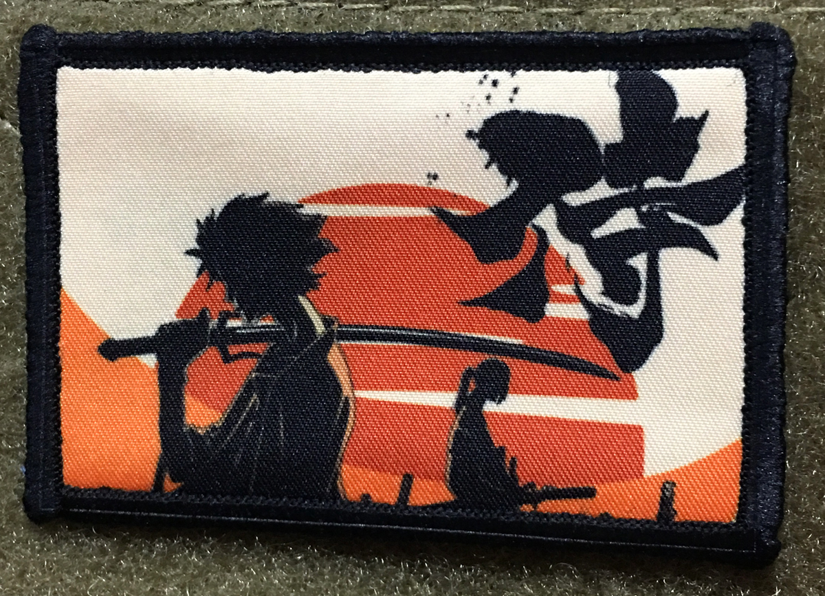 Afro Samurai Morale Patch Anime Tactical Military Tactical Army Flag USA Anime