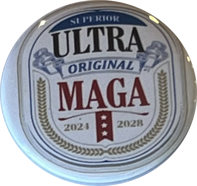 Ultra MAGA Button Collection – #ULTRAMAGA Set 3 – 8-pack buttons, 2.25 inch pins