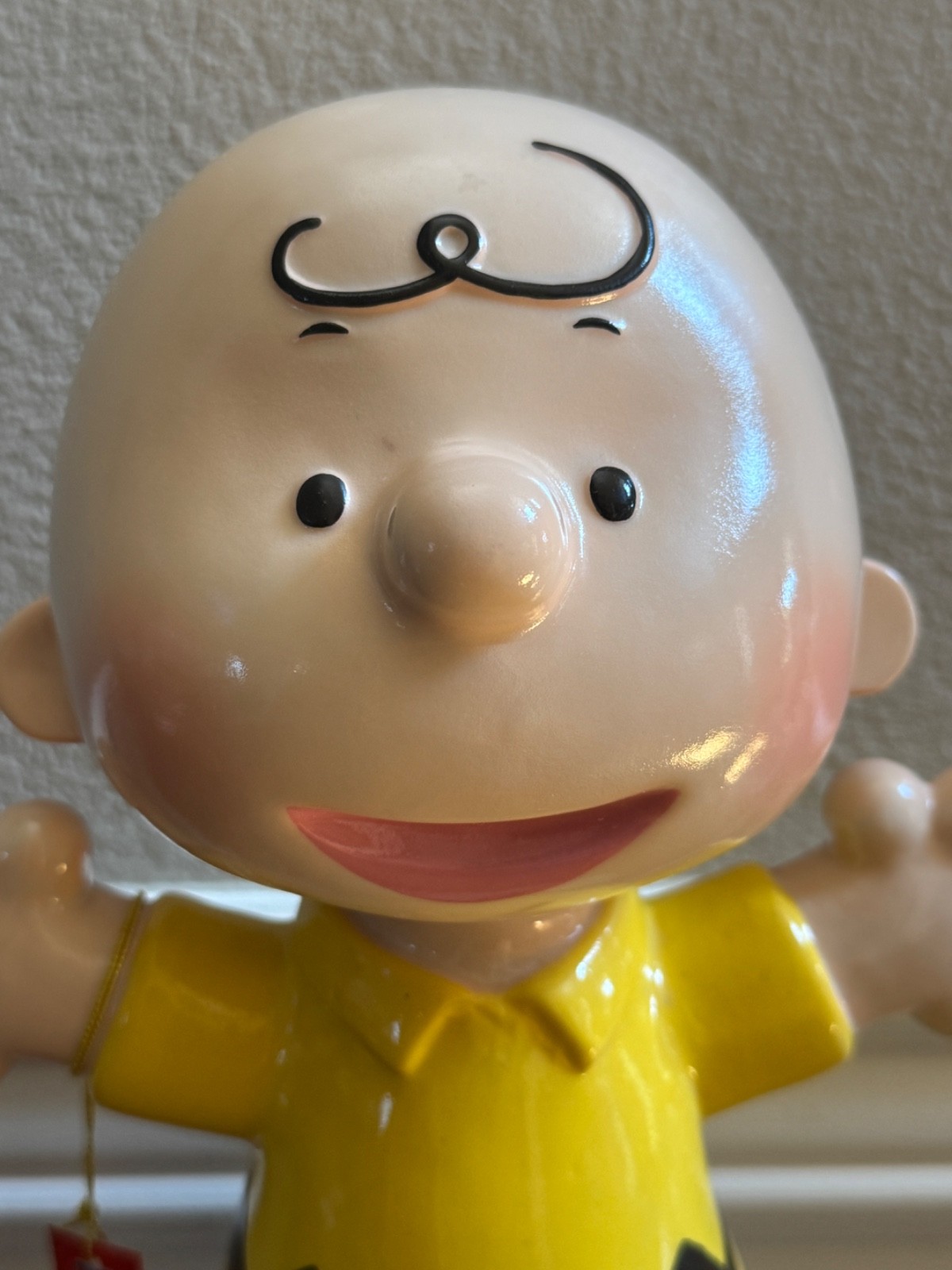 PEANUTS CHARLIE BROWN CERAMIC LARGE FIGURINE 12″ WESTLAND GIFTWARE NO.8174 RARE