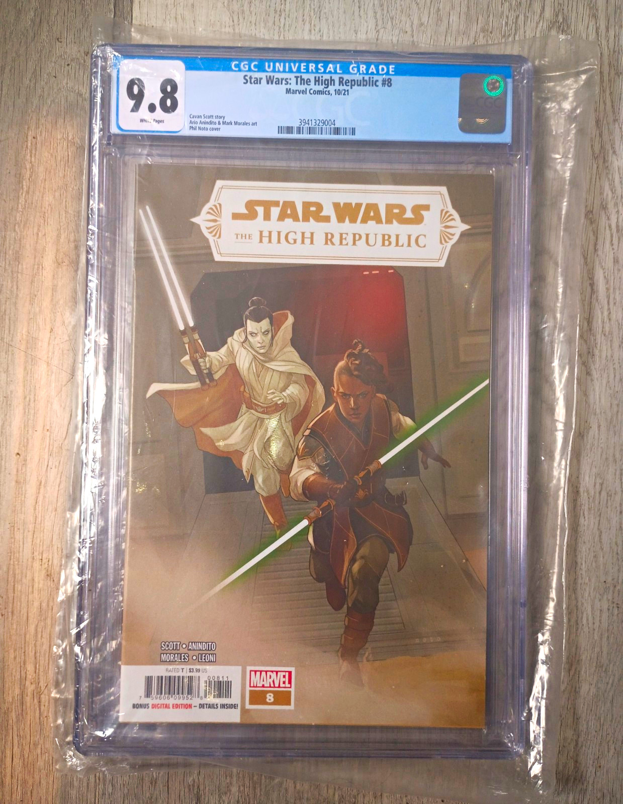 Marvel Star Wars: The High Republic #8 CGC 9.8 – Phil Noto Cover – 2021