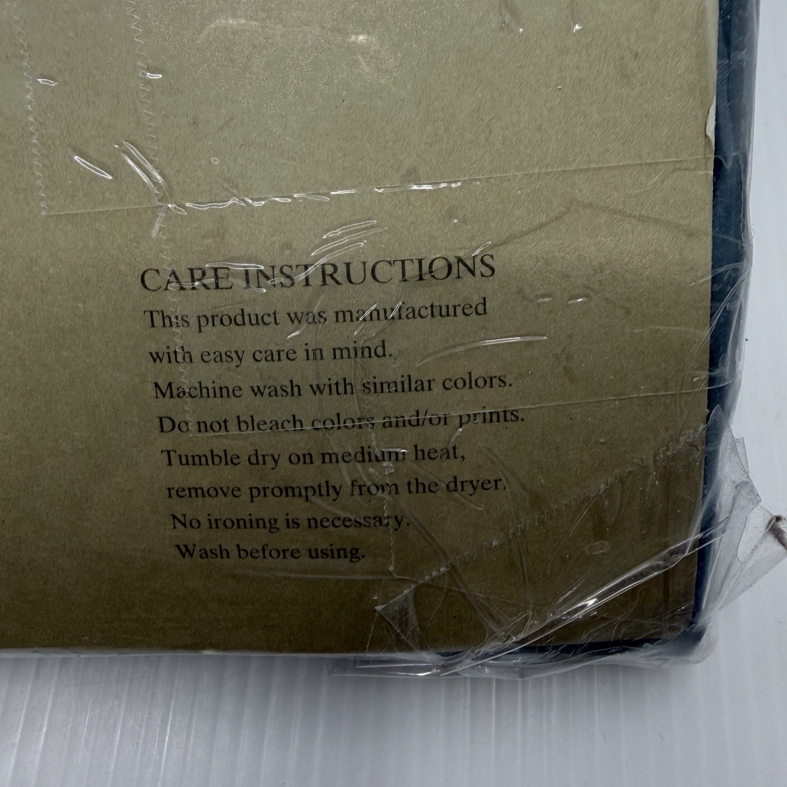 WestPoint Stevens Cotton/Polyester Blend No-iron Sheet King Flat USA Made, New