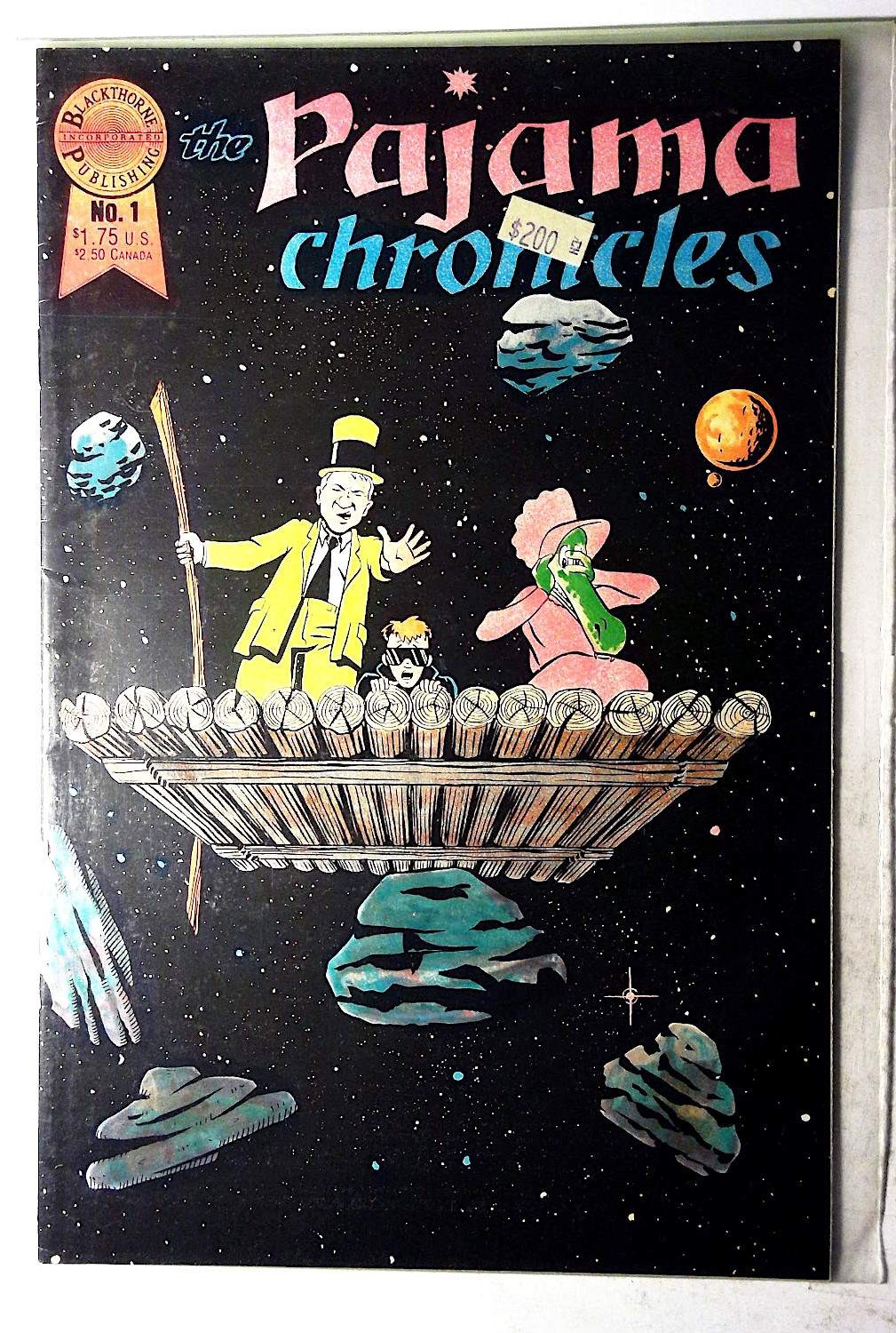 Pajama Chronicles #1 (1987) Blackthorne Publishing 1st Print Comic Book