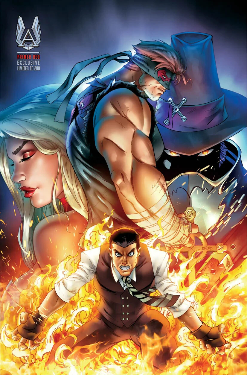 Artists Elite Primer Red #1 Ryan Kincaid Exclusive Cover Dallas Fan Expo 2022