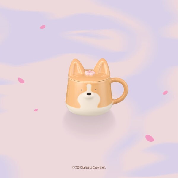 2026 Starbucks Corgi Cherry Blossom Pink Sakura Collection Brand New