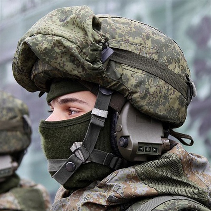 Original Russian 6M2 (gssh-01) Ratnik Active Headset Protection headphones OD/BK