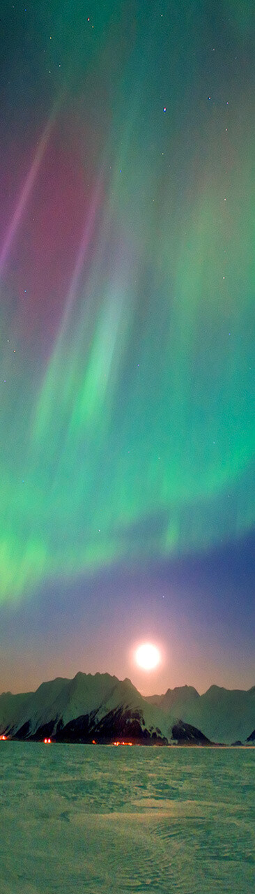 3D AURORA BOREALIS Bookmark – Animated