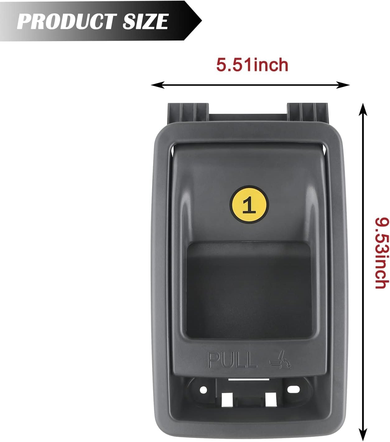 Folding Seat Latch Release Handle | Compatible with 11-20 Toyota Sienna Replaces