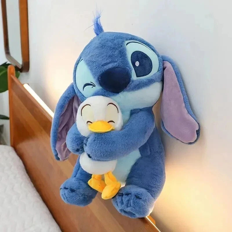 Disney Stitch Plush Doll – Cute Lilo & Stitch Duck Design, Soft Stuffed Toy Gift