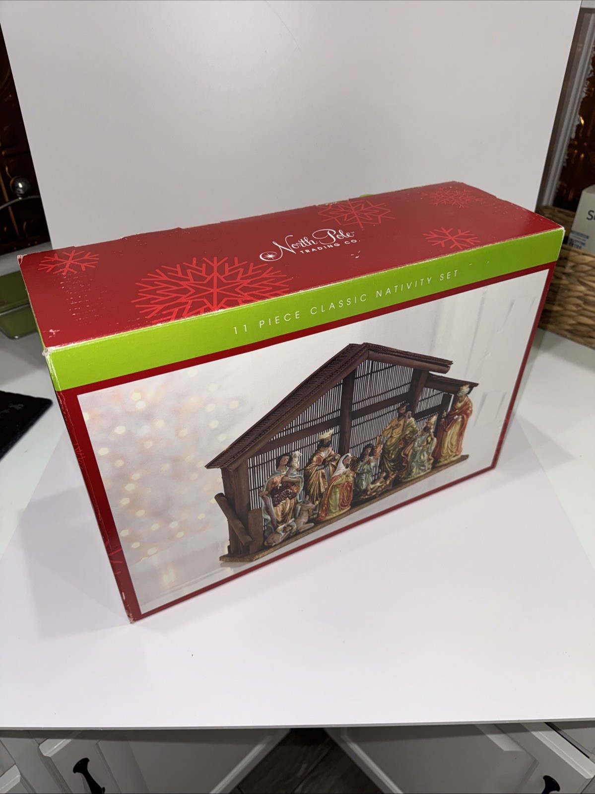 Classic North Pole Trading Co Nativity Set – Vintage JCPenney Holiday Decor