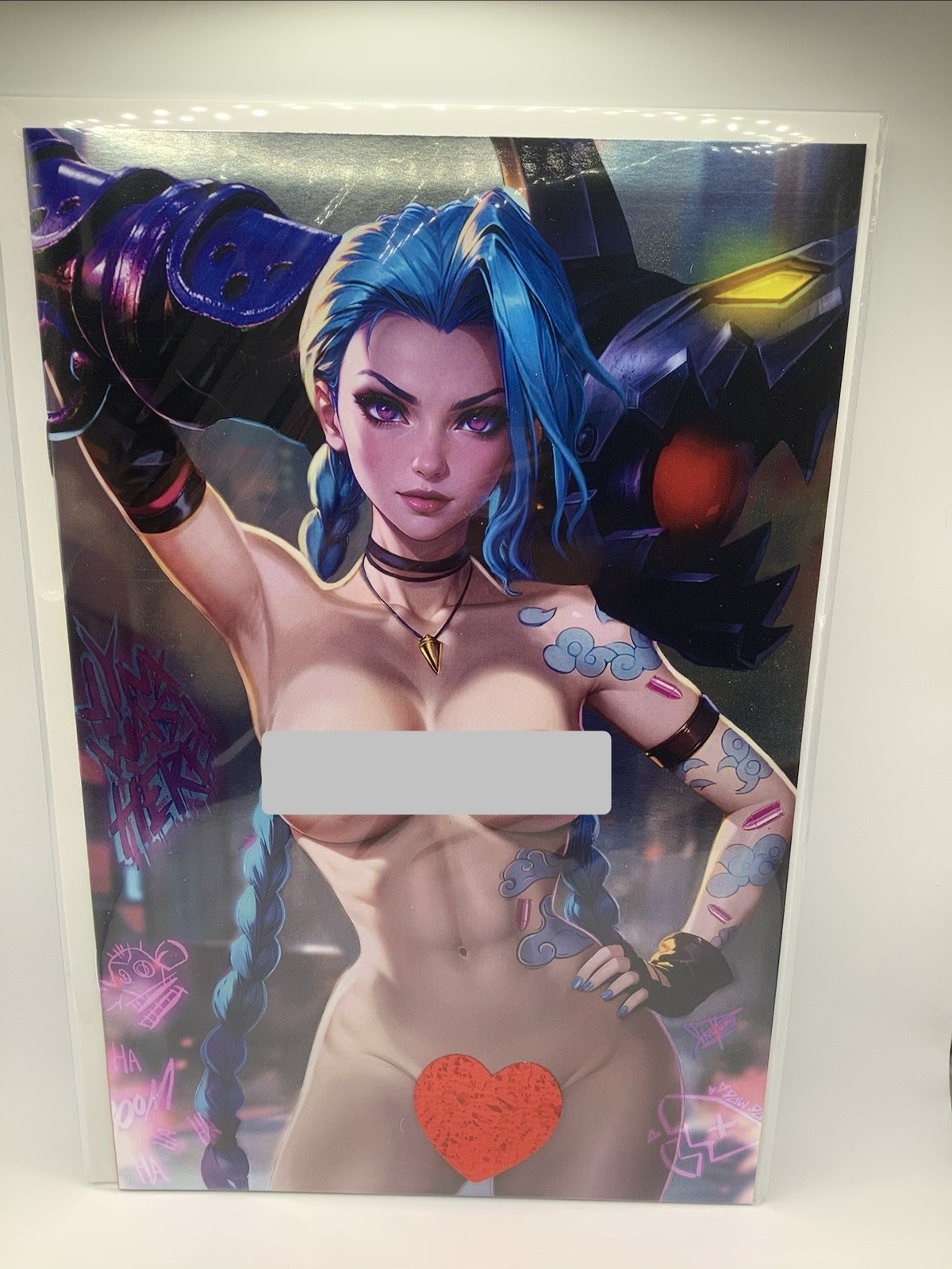 Artist Alley Comics Multiverse Saga #1 Jinx Cosplay League Of Legends