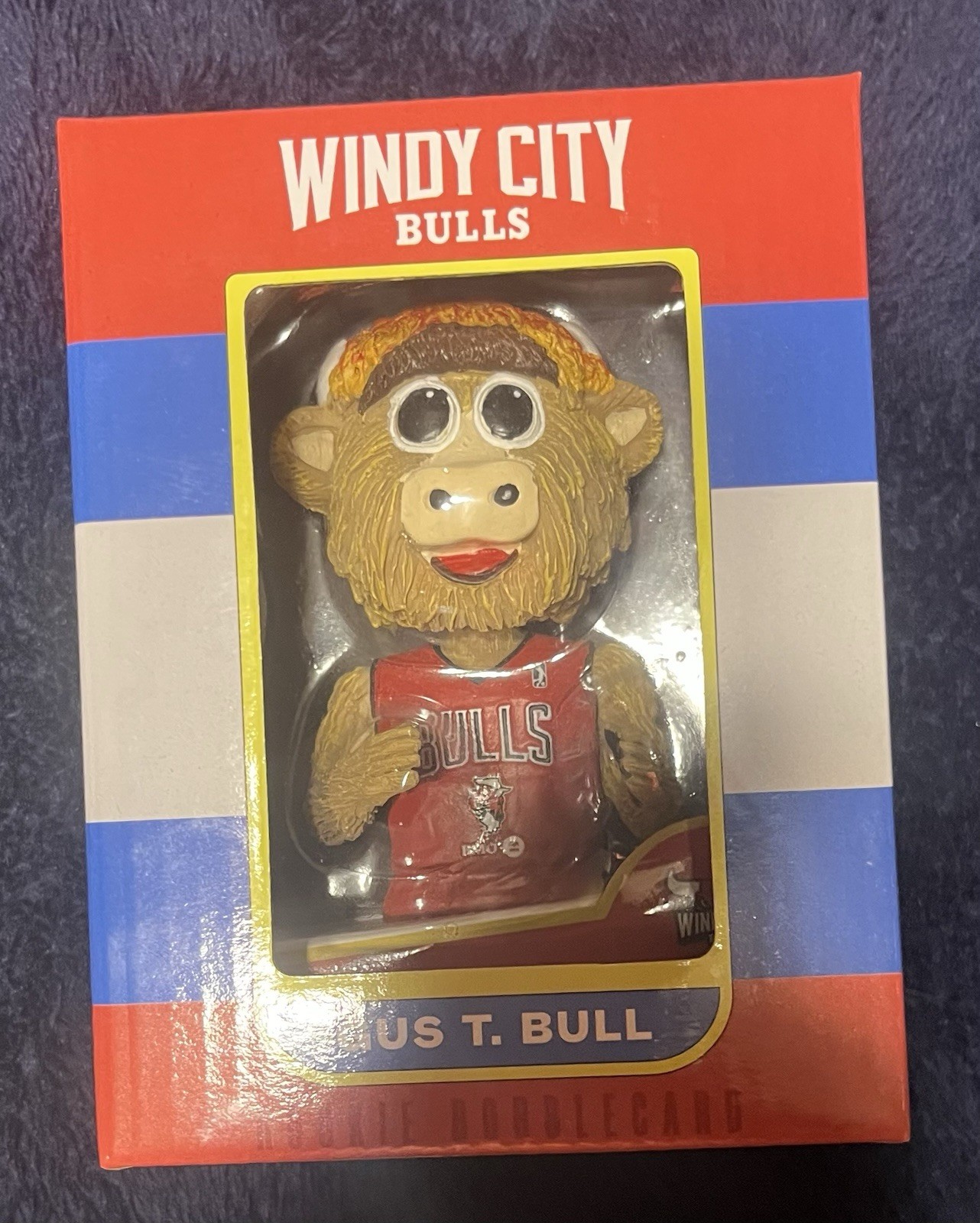 Gus T. Bull Rookie Windy City Bobble Head
