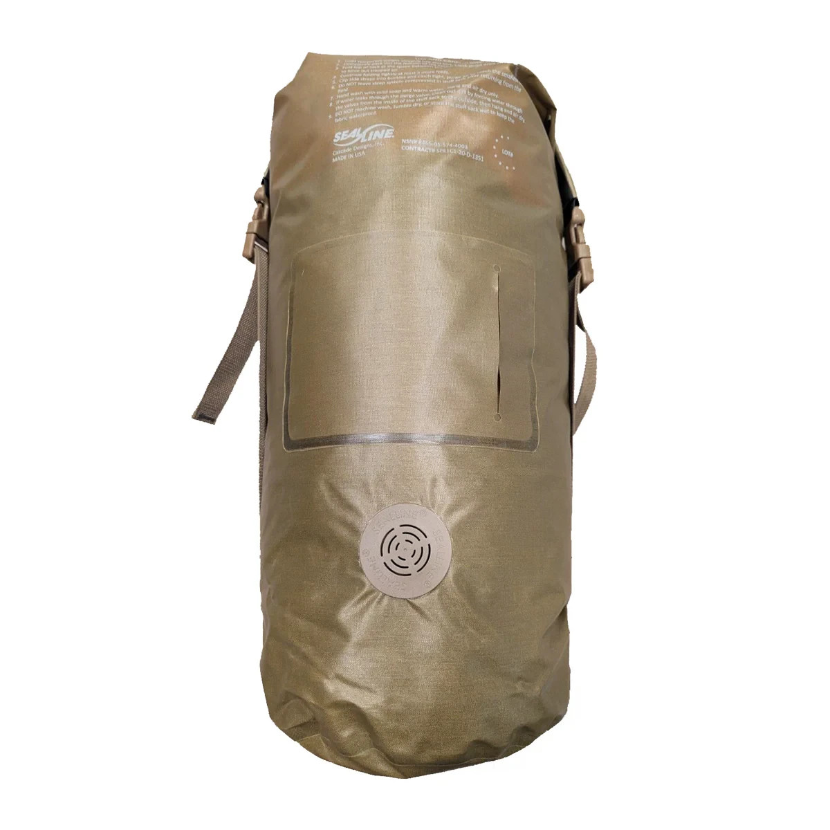 USMC Sealline Sleep System Waterproof Compression Sack Coyote