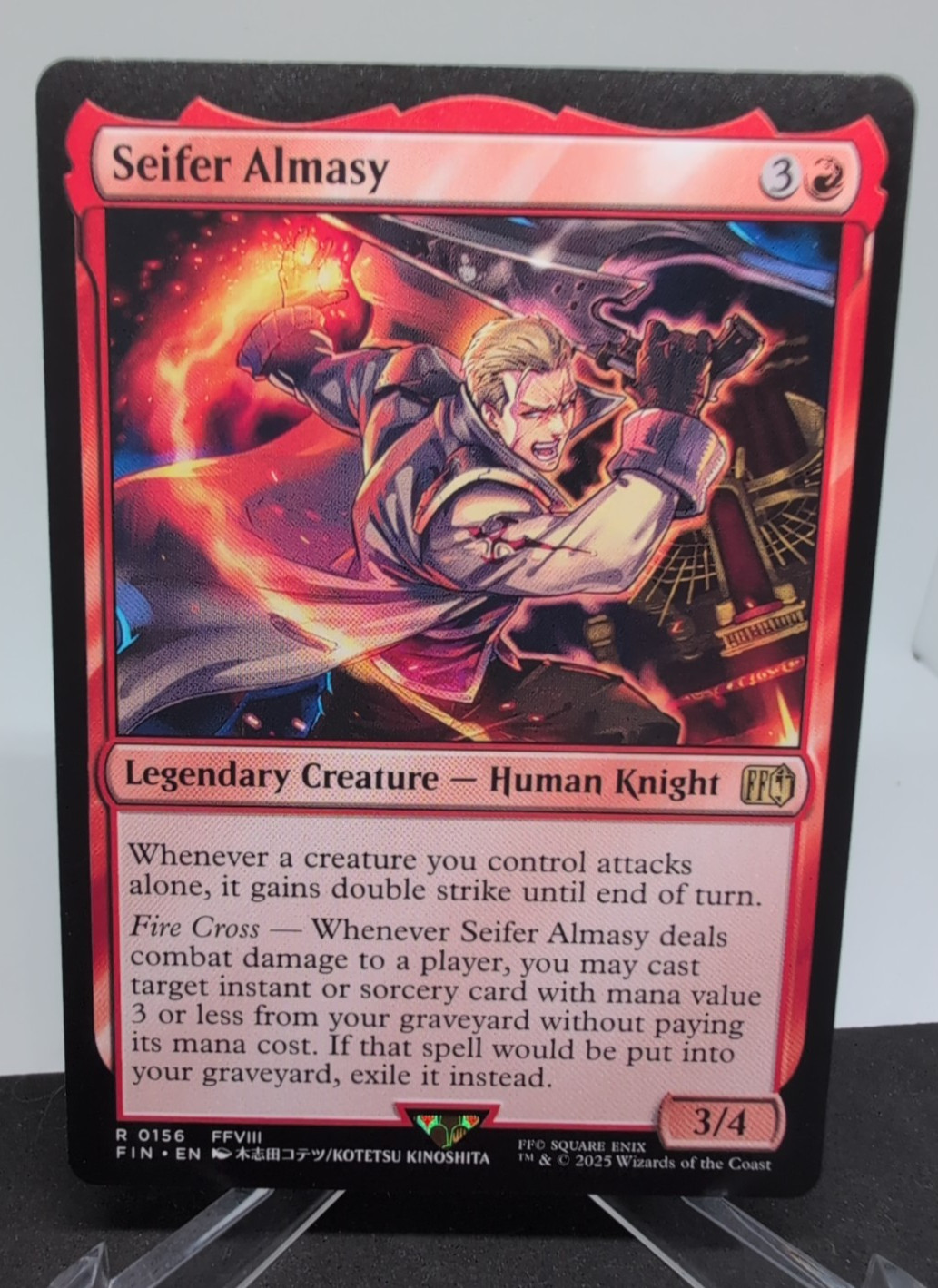 MTG Seifer Almasy – Final Fantasy R 0156 – Rare – NM – Free P&P