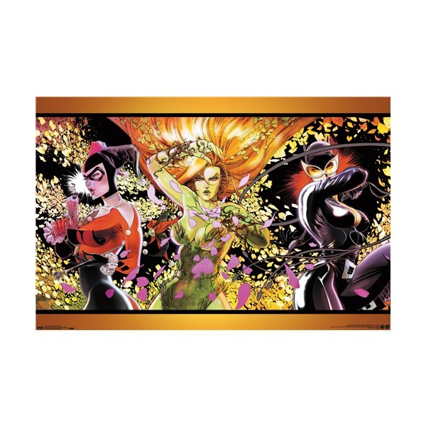 Dangerous Ladies Batman DC Comics 22.375×34 Rolled Wall Poster
