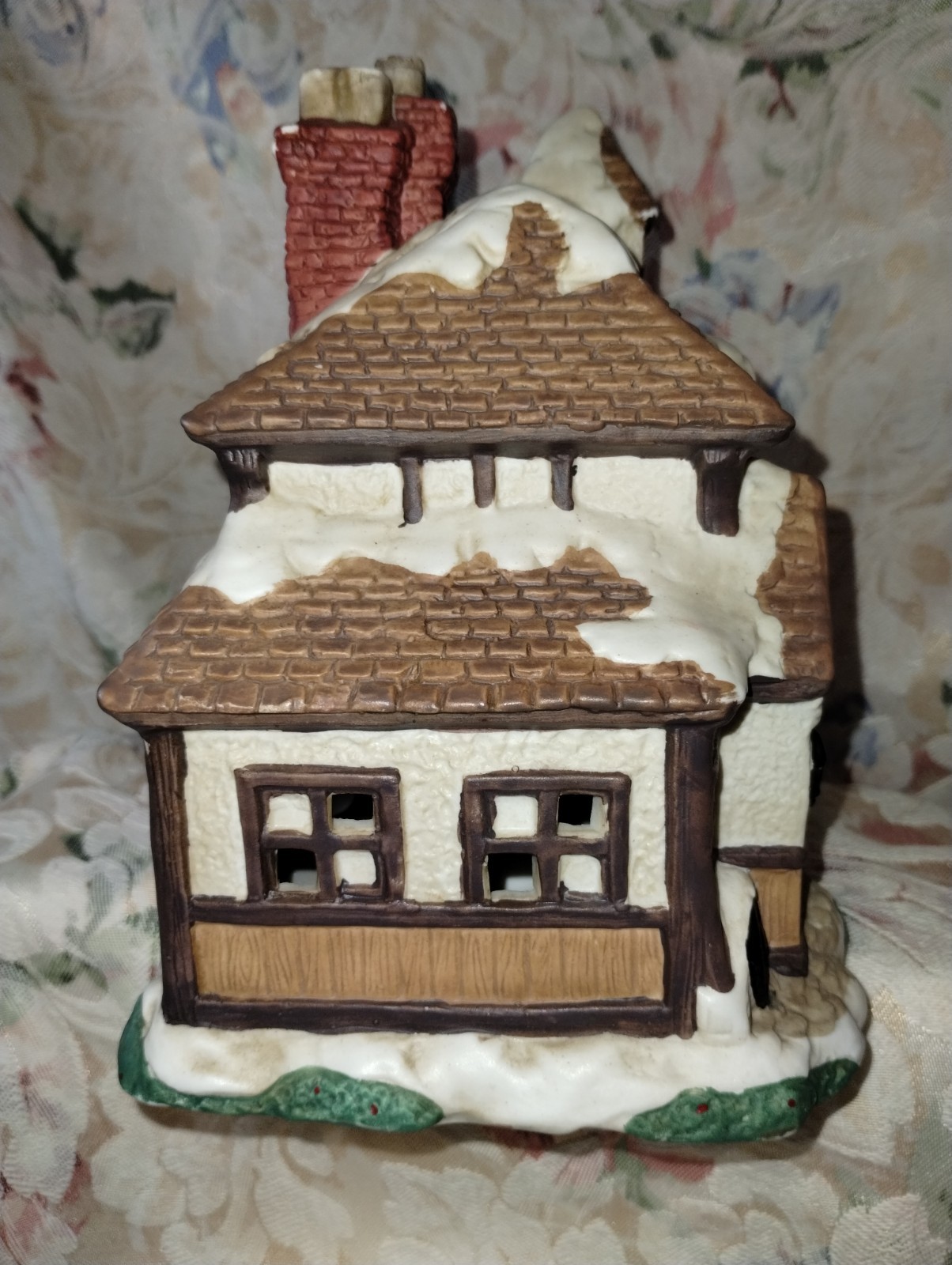 mervyns village square christmas village – Black Smith- See Description