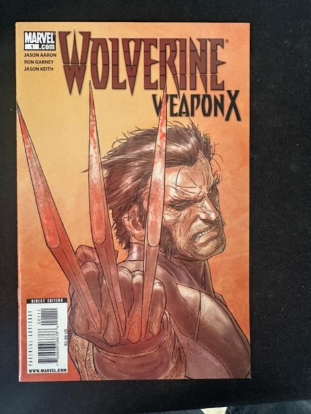 Wolverine Weapon X #1 Marvel Comics Ron Garney Jason Aaron