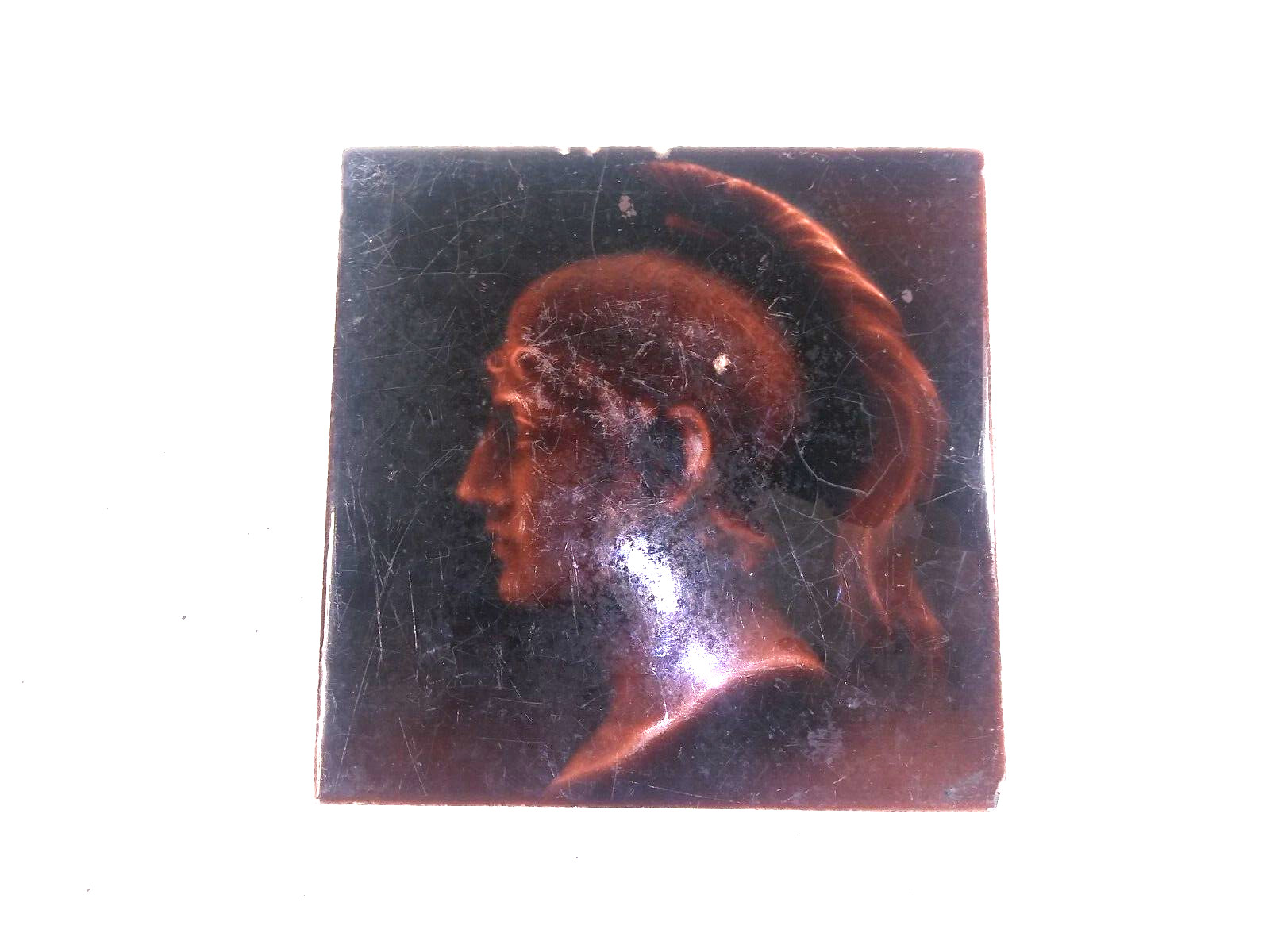 Portrait Tile J & LG Low Art Tile Works 6 1/16″ x 6 1/16″ x 1/2”