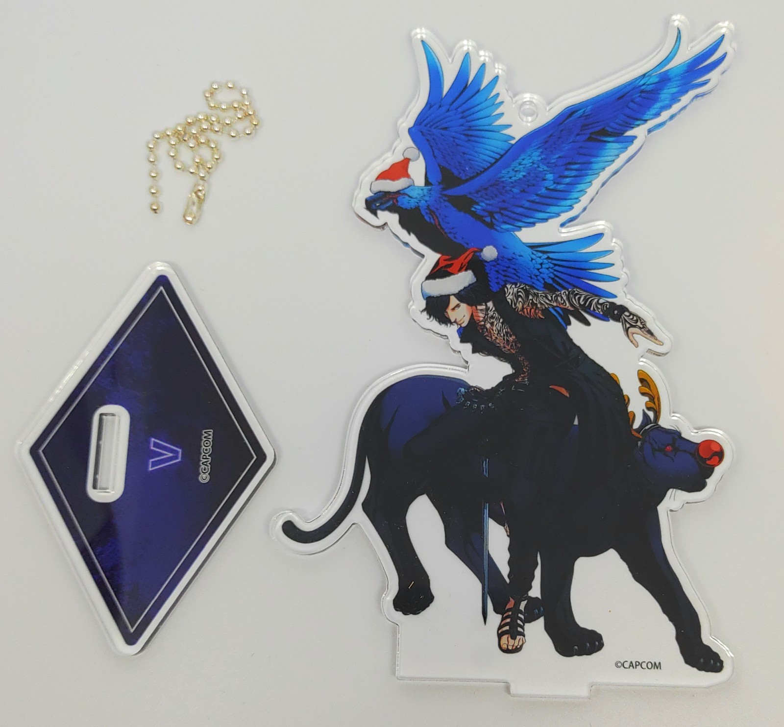 Devil May Cry 5 V DMC5 Acrylic Stand Keychain Capcom Store Xmas