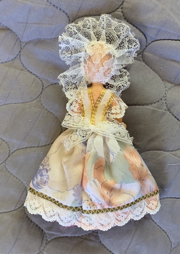 Belgium Belge 5” Doll In International Dress Souvenir