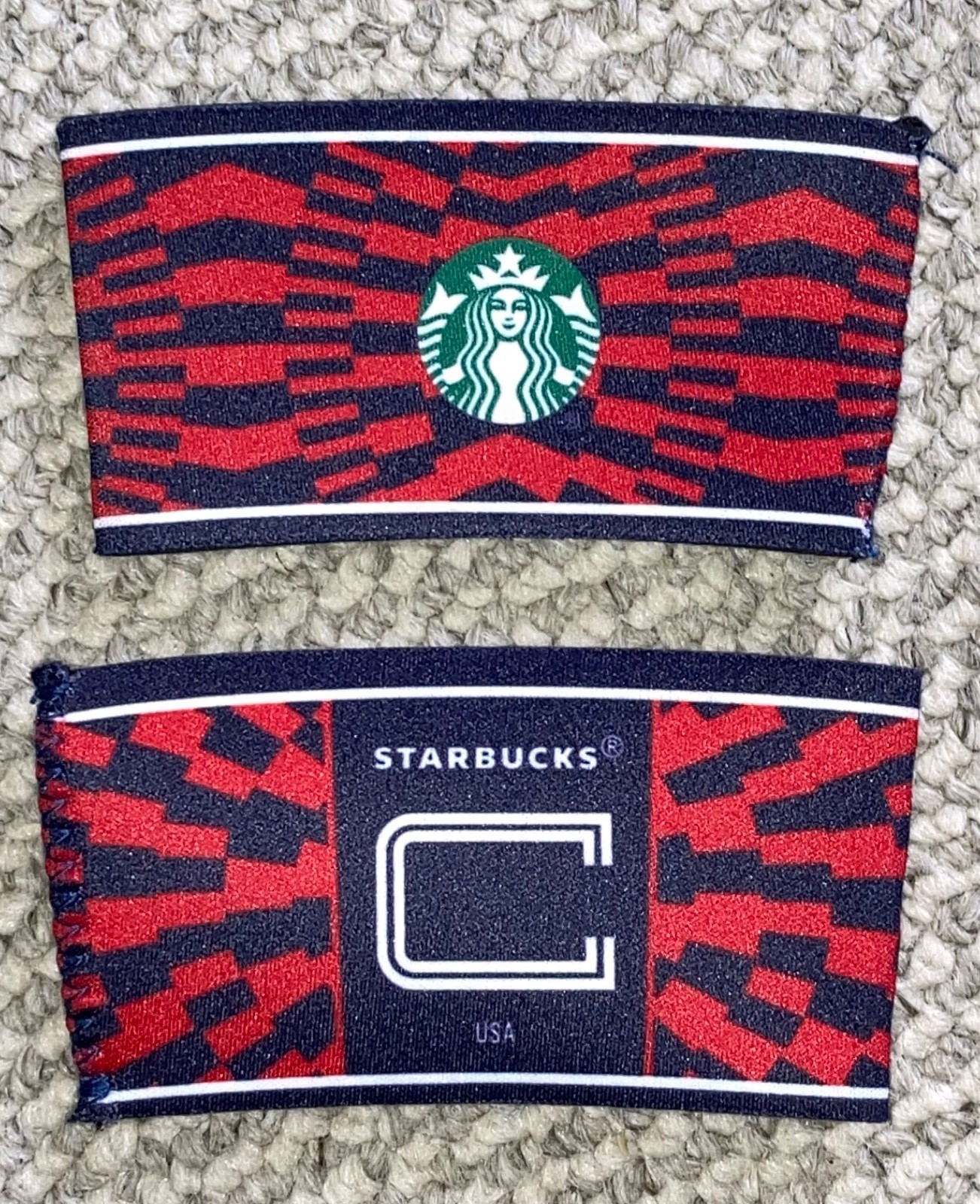 2 Starbucks 2026 FIFA World Cup Reusable USA Cup Sleeve LIMITED EDITION 🇺🇸 ⚽️