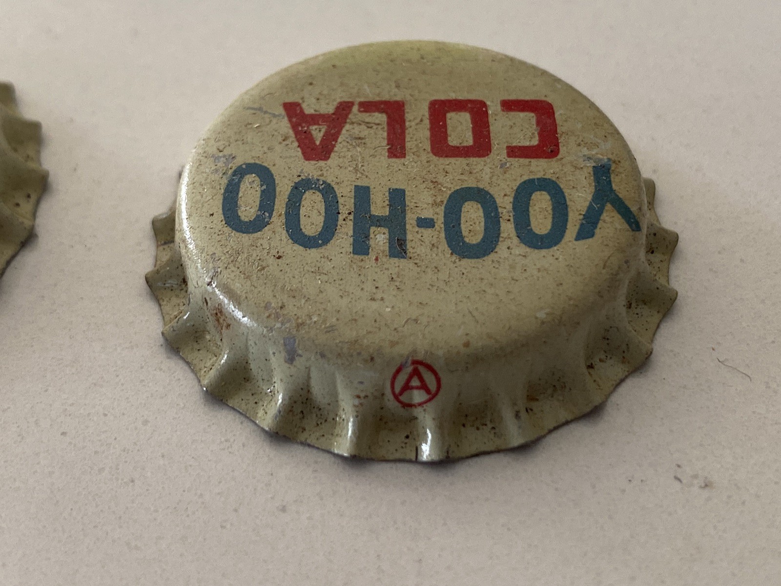 2 1950s 1960s Yoo-Hoo Unused Cola Cork Soda Bottle Cap Vintage 50s 60s YooHoo