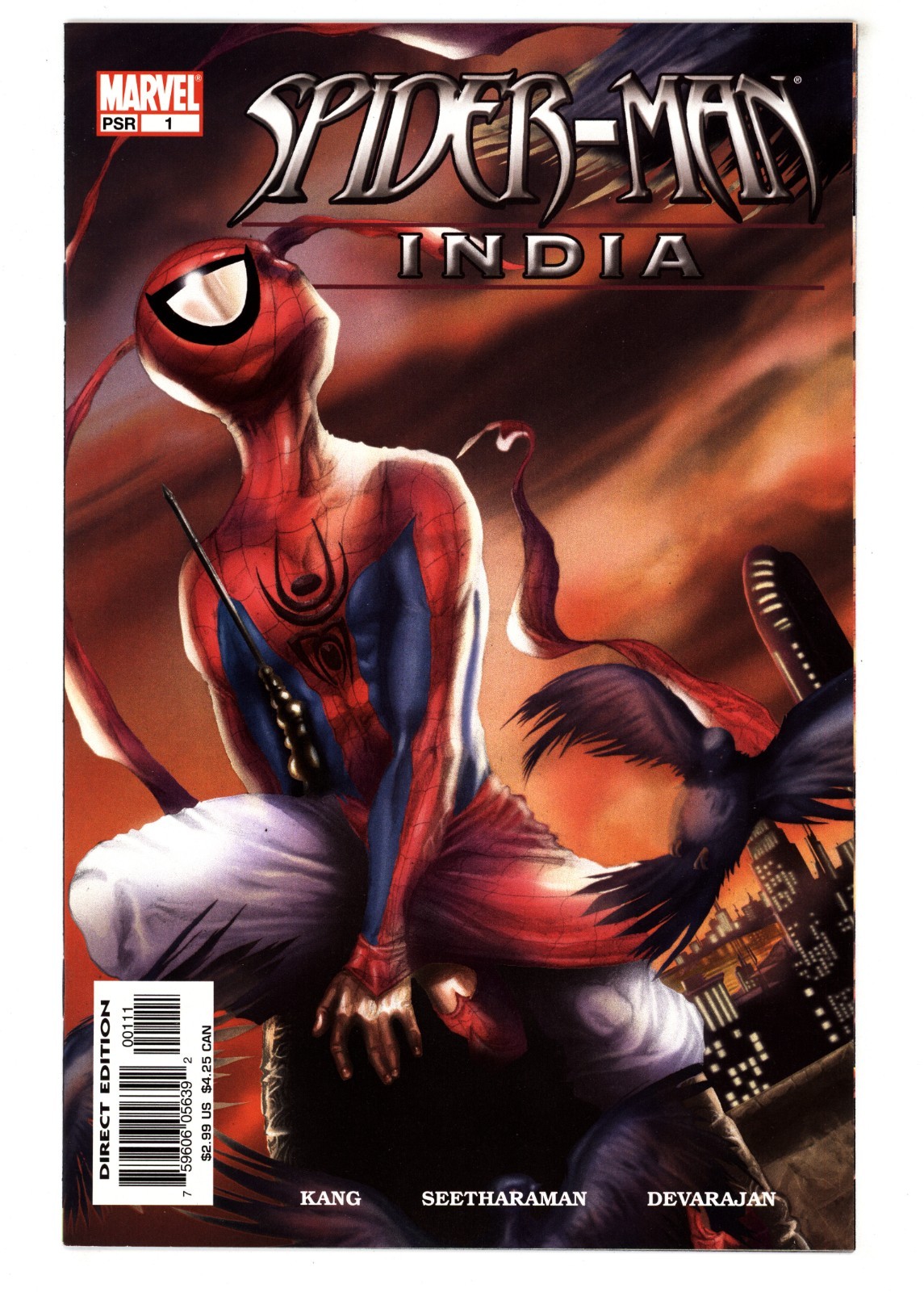 Spider-Man: India #1 NM 9.4 2004 Jeevan Kang Cover