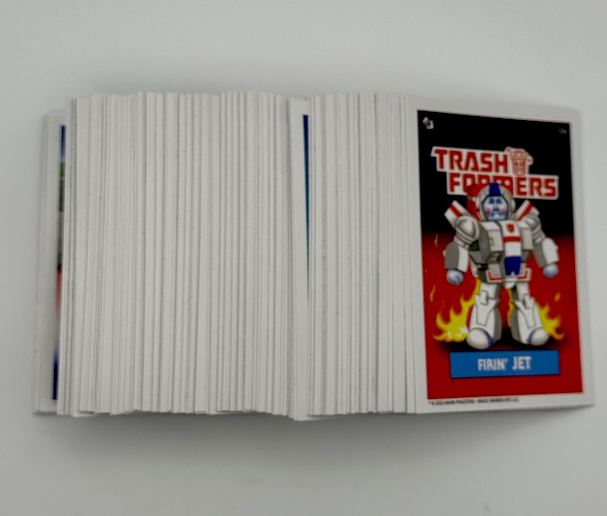 2023 Trashformers Series 1-2 Trading Card Lot 110+ With Case Magic Marker Art