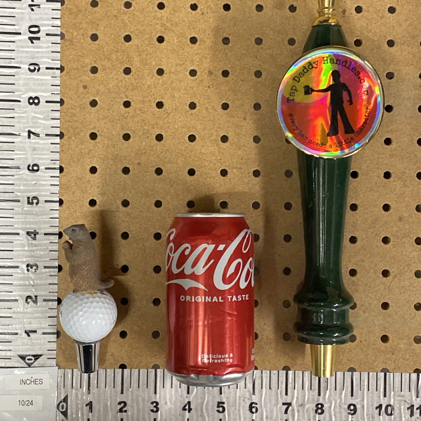Caddyshack Mini TAP HANDLE Gopher Michelob ULTRA Beer Golf Ball Short Stubby