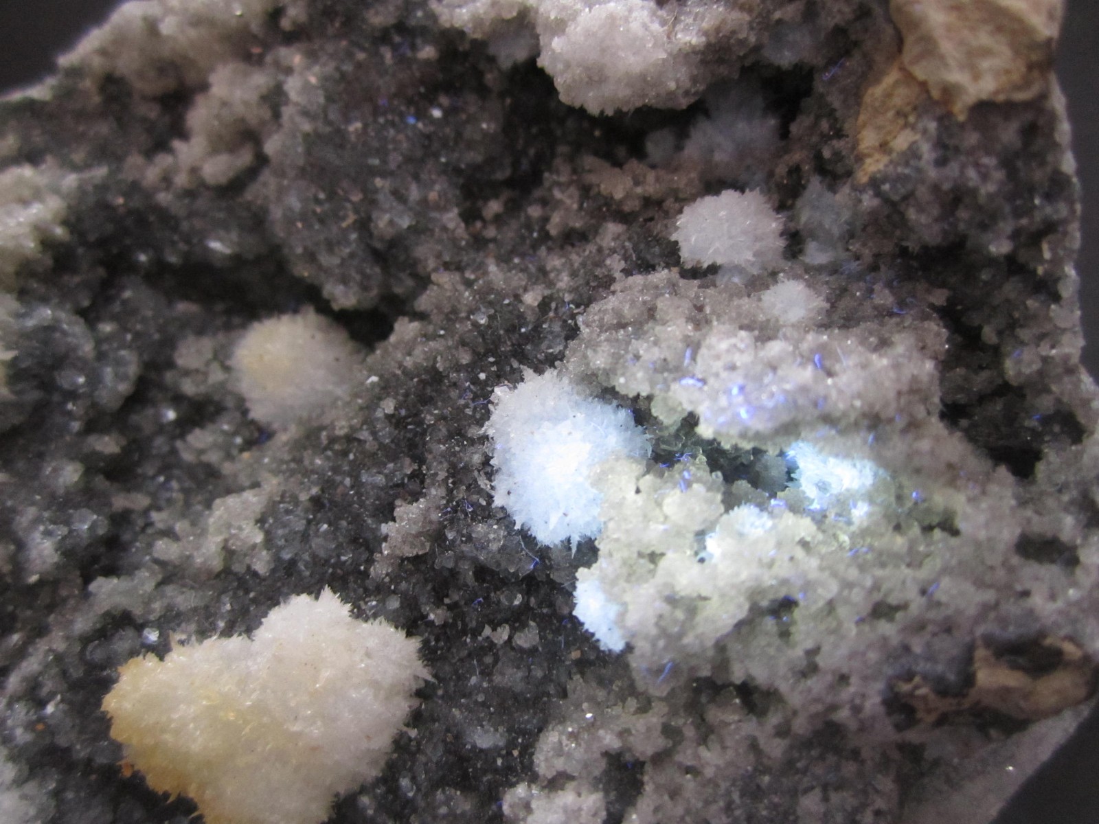Strontianite/Calcite Crystal Cluster, Mount Pleasant Mills, PA #58