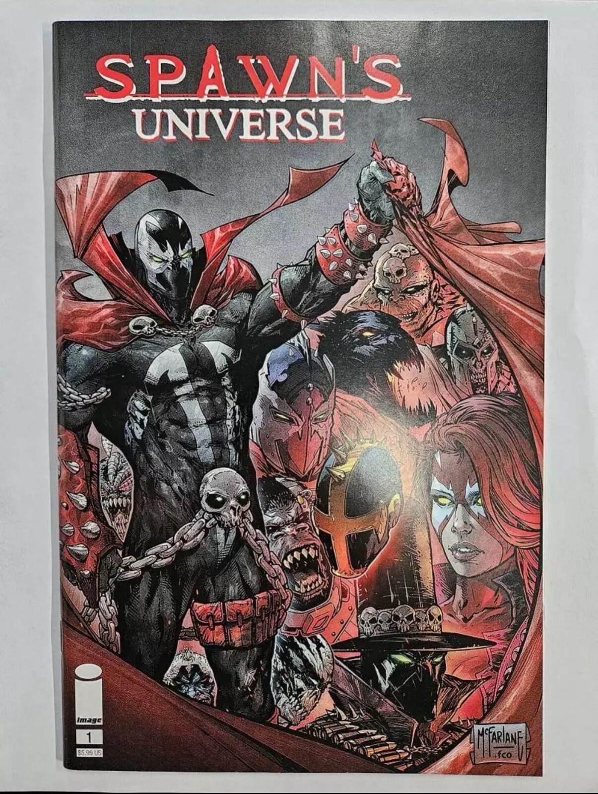 Spawn Universe #1 McFarlane Variant Cover NM CVR F