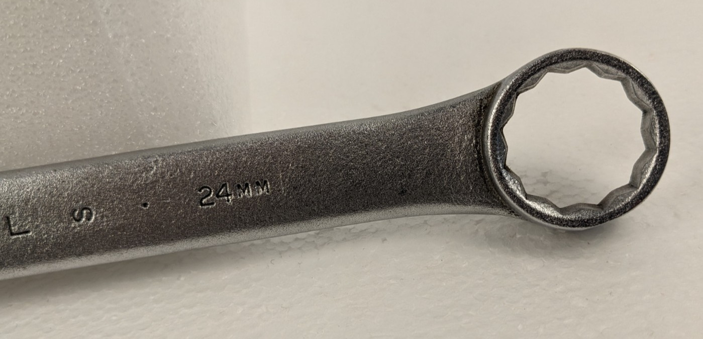 VTG PROTO PROFESSIONAL 1224M Metric, 24mm Combo Wrench 12 pt. USA