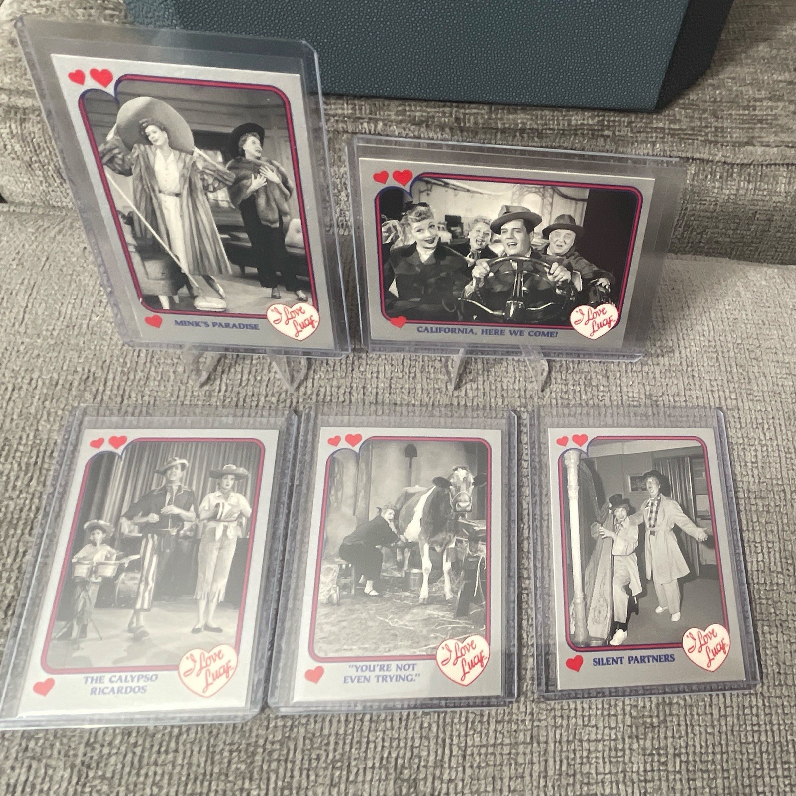 Topps I Love Lucy 1999 Non-Sport Trading Card Lot 5 Lucille Ball, Lucy