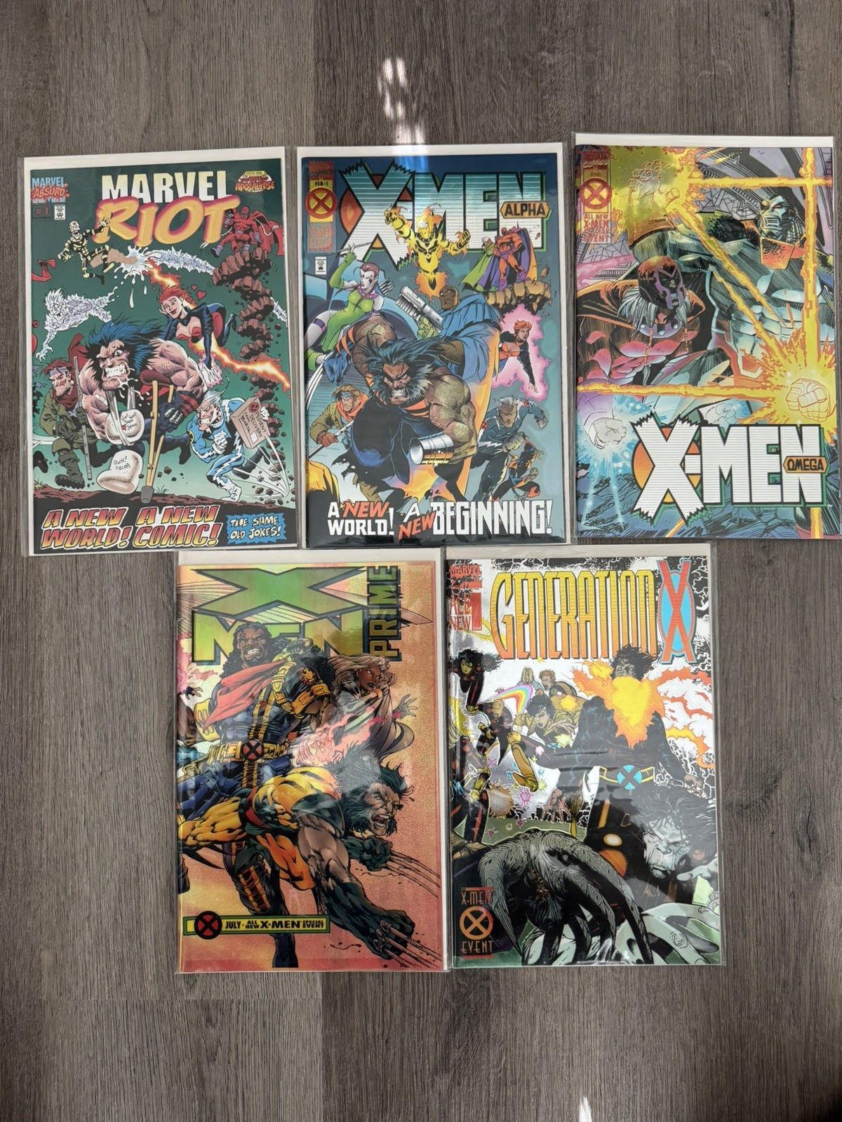 X-Men Age of Apocalypse mixed Lot set 1995 X-Men Event. /Legion Quest