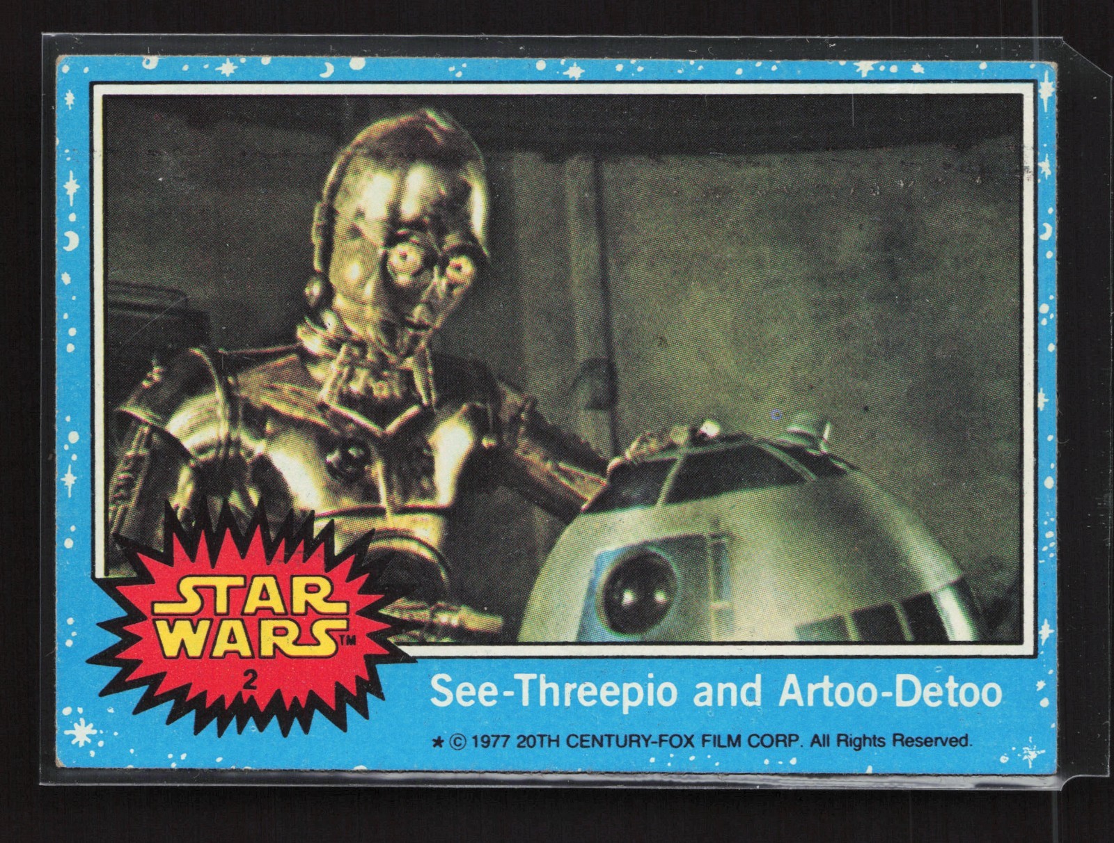 1977 Topps Star Wars Cards + Stickers BLUE Series 1 U Pick 4 Your Set EX-NM TYV