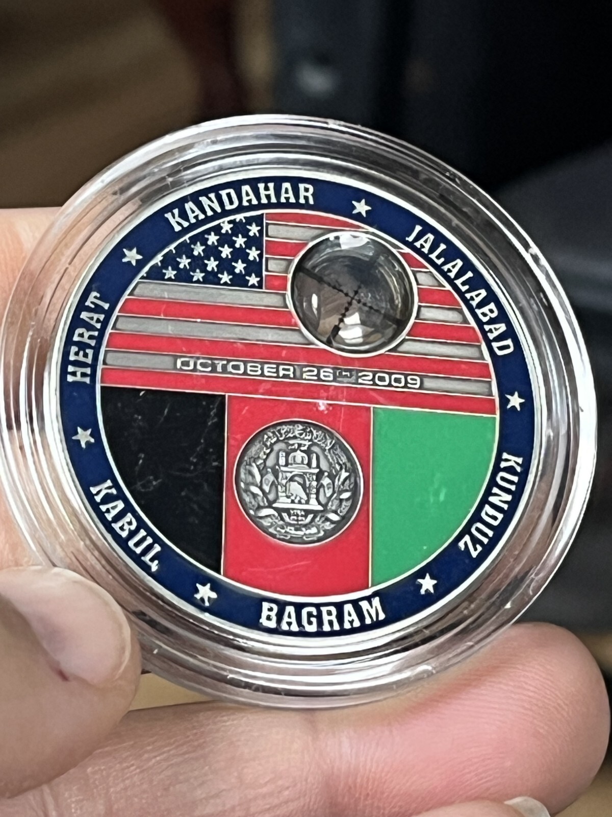 F4 DEA Kabul Country Office Afghanistan With Sniper Scope Challenge Coin(NEW)